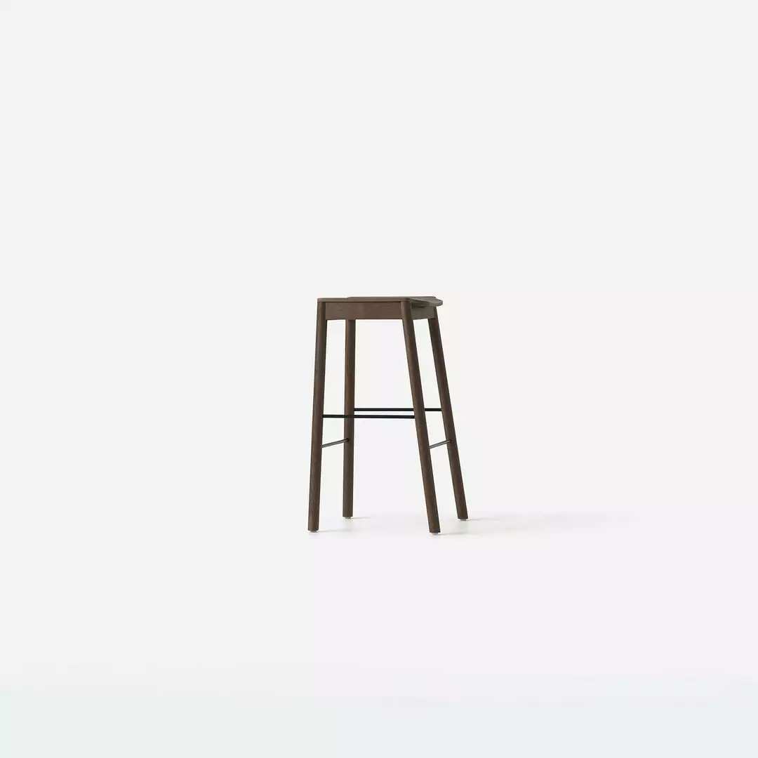 Resident Tangerine Stool 3 Resident Tangerine Stool