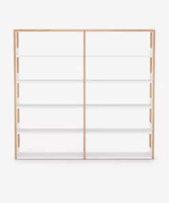 Case Furniture Lighting Lap Shelving - Double Bay Frame