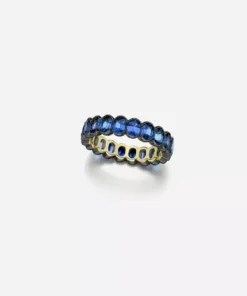 Jessica McCormack Sapphire Eternity Band - Sapphire Oval 4.95ct Fashion Jewellery