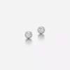 Jessica McCormack Signature Studs - Cut-Down Diamond In White Gold