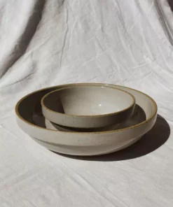 Hasami Porcelain Round Bowl - Grey Home Living