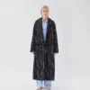 Tekla New Arrivals Classic Bathrobe - Antwerp Stripe