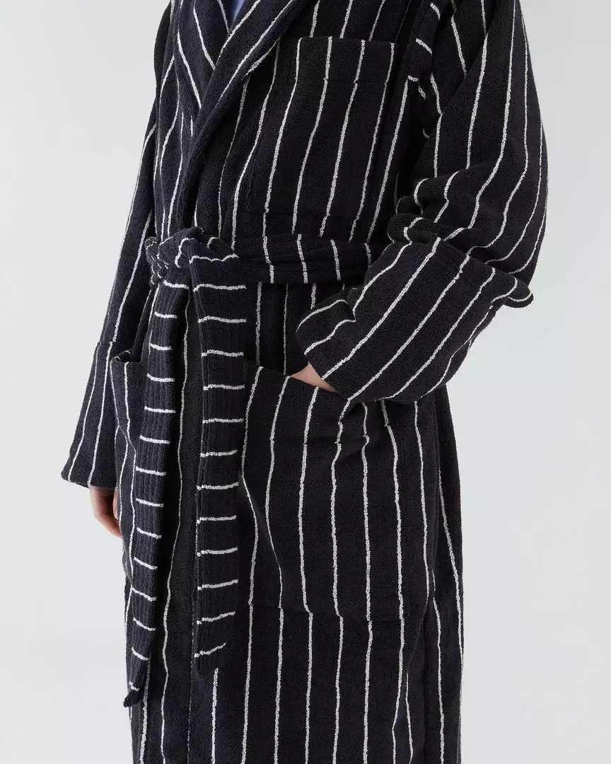 Tekla New Arrivals Classic Bathrobe - Antwerp Stripe 2 Tekla New Arrivals Classic Bathrobe - Antwerp Stripe