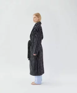 Tekla New Arrivals Classic Bathrobe - Antwerp Stripe 9 Tekla New Arrivals Classic Bathrobe - Antwerp Stripe