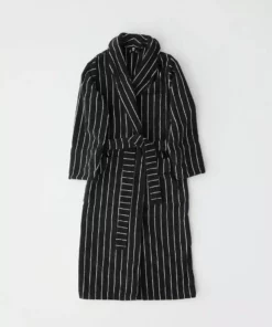 Tekla New Arrivals Classic Bathrobe - Antwerp Stripe 11 Tekla New Arrivals Classic Bathrobe - Antwerp Stripe