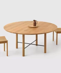 Simon James Underline Dining Table - Round