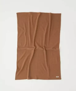 Tekla Pure New Wool Blanket - Camel Home Living