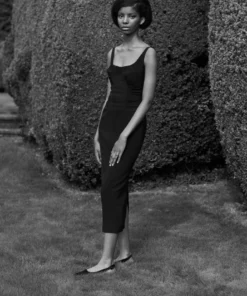 Emilia Wickstead Fashion Jewellery Brooke Dress