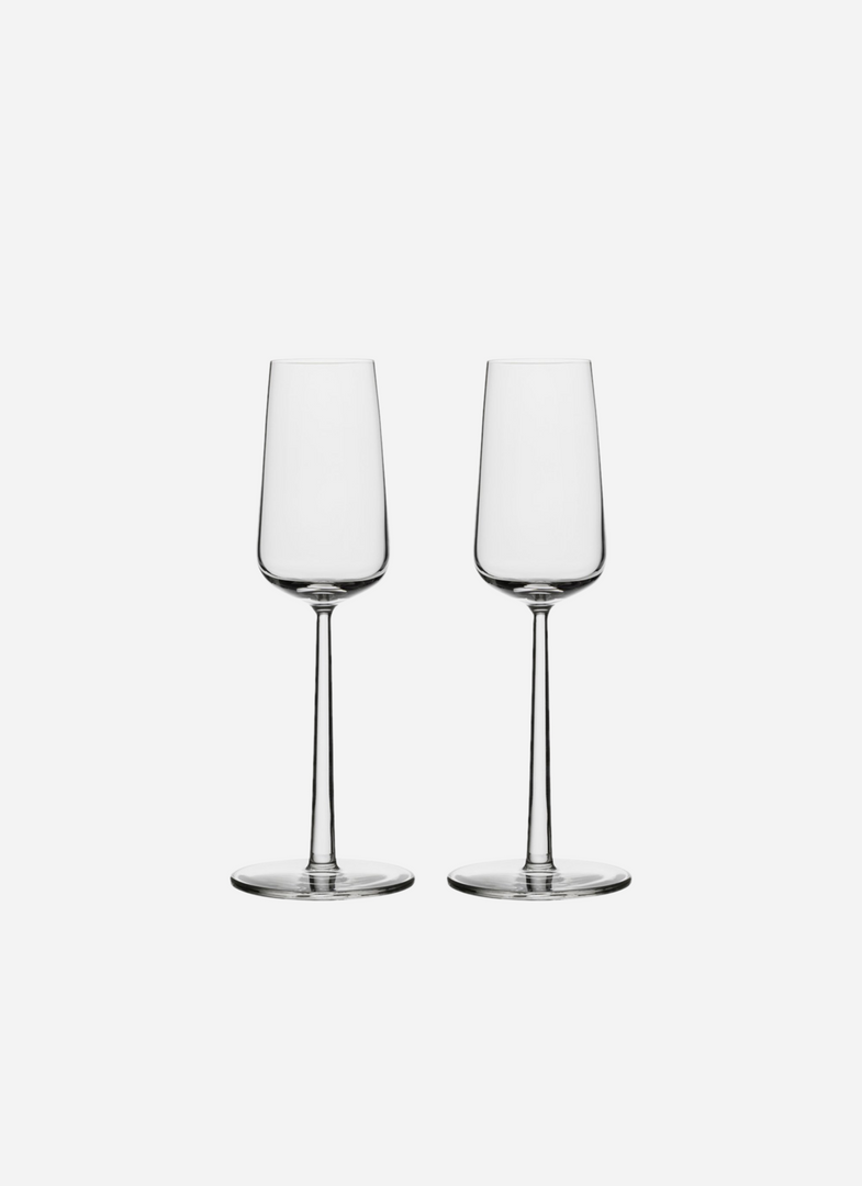 IITTALA Essence Champagne Glasses (Pair) 1 IITTALA Essence Champagne Glasses (Pair)