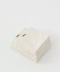 Tekla Organic Cotton Towels - Ivory