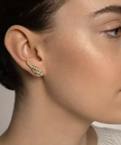 Jessica McCormack Mini Wing Of Desire Diamond Earrings