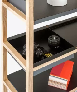 Case Furniture Lighting Lap Shelving - Double Bay Frame