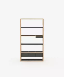 Case Furniture Lighting Lap Shelving - Low Single Bay