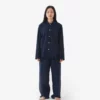 Tekla Poplin Sleep Pants - True Navy Fashion Jewellery