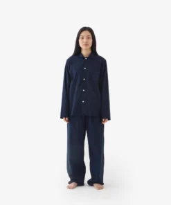 Tekla Poplin Sleep Pants - True Navy Fashion Jewellery