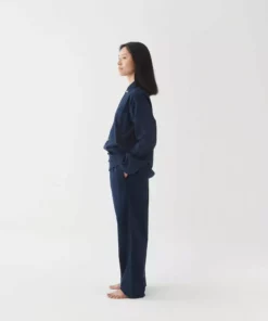 Tekla Poplin Sleep Pants - True Navy Fashion Jewellery 7 Tekla Poplin Sleep Pants - True Navy Fashion Jewellery