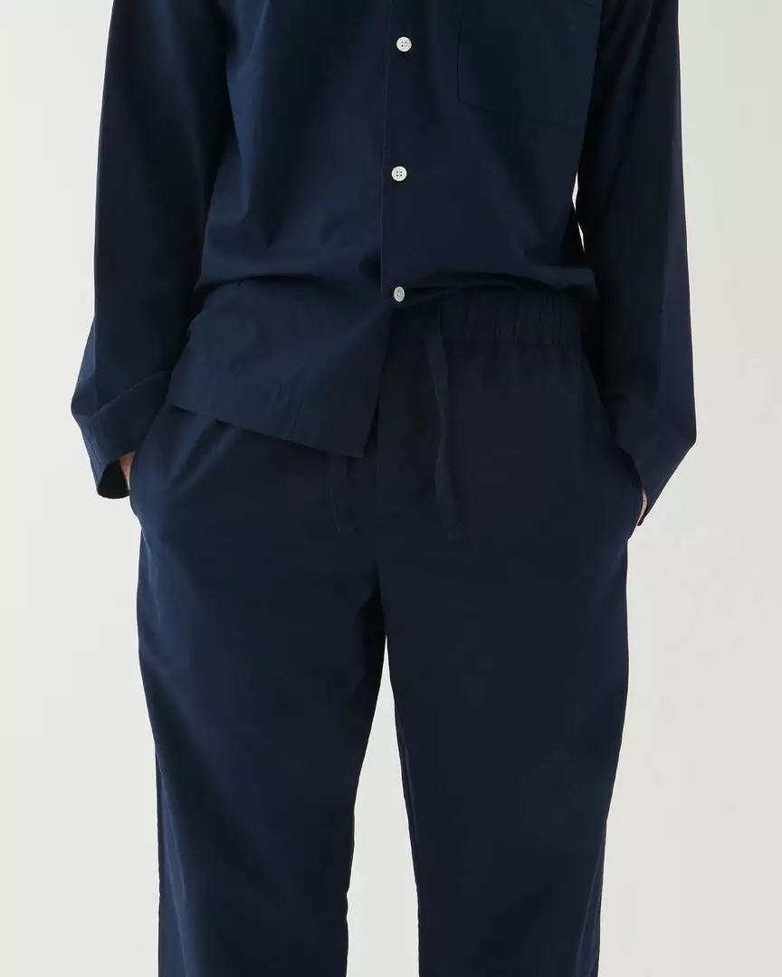 Tekla Poplin Sleep Pants - True Navy Fashion Jewellery 2 Tekla Poplin Sleep Pants - True Navy Fashion Jewellery