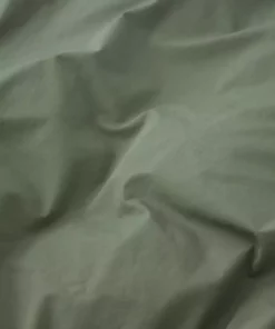 Tekla Cotton Percale Pillowcase - Olive Green - Pair
