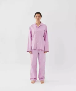 Tekla Poplin Sleep Pants - Purple Pink Fashion Jewellery