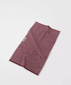 Tekla Organic Cotton Towels - Red And Rose