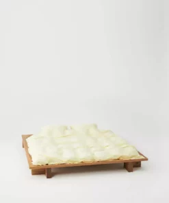 Tekla Home Living Cotton Percale Pillowcase - Sun Bleached Yellow - Pair