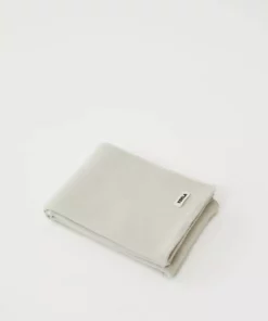 Tekla Home Living Pure New Wool Blanket - Silver Green