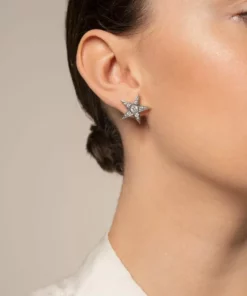 Jessica McCormack Fashion Jewellery Diamond Star Earrings